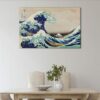 1 panels Great Wave Off Kanagawa canvas art
