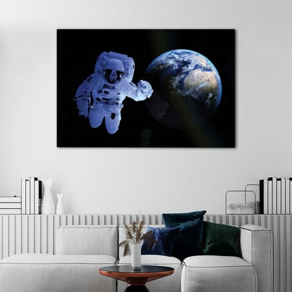 1 panels astraunot in space canvas art