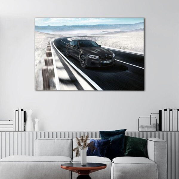  tableau bmw m5 noire