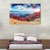 1 panels blue ridge mountains autumn canvas art