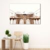 1 panels brooklyn bridge new york canvas art