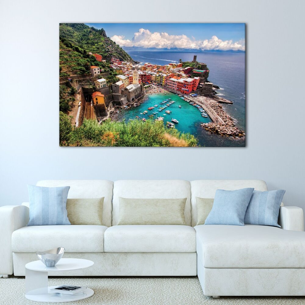 1 panels cinque terre italy canvas art