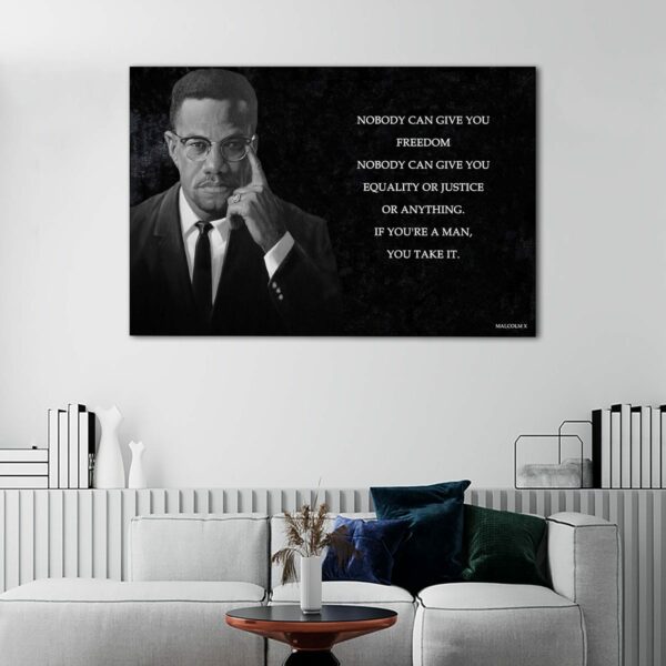 tableau citation de malcolm x