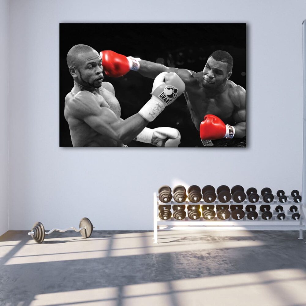 tableau boxe de mike tyson