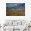 1 panels wheat sheaves field van gogh canvas art