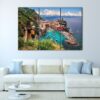 3 panels cinque terre italy canvas art