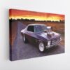  tableau sur toile imprimée dodge charger