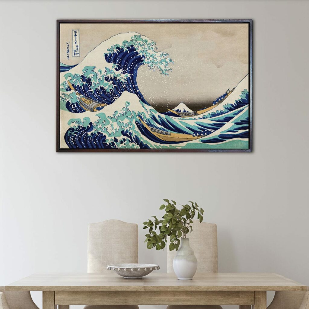 Sinking Boat Wall Art | Oil Painting Print | Canvas Art Bay