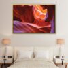 antelope canyon utah floating frame canvas