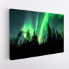 aurora borealis stretched canvas