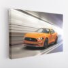 ford mustang stretched canvas