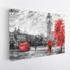 london city giclee print stretched canvas