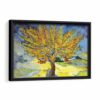 mulberry tree revisited van gogh framed canvas black frame