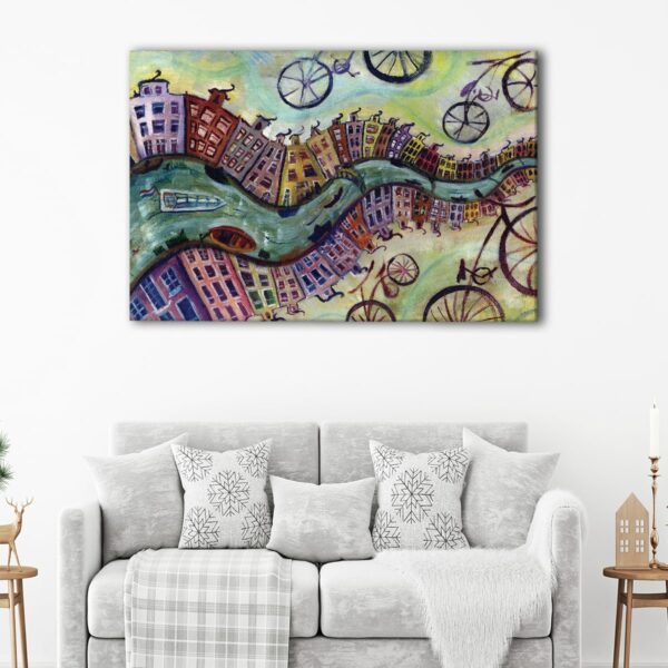 1 panels amsterdam abstract canvas art