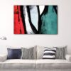 1 panels multicolor abstract canvas art