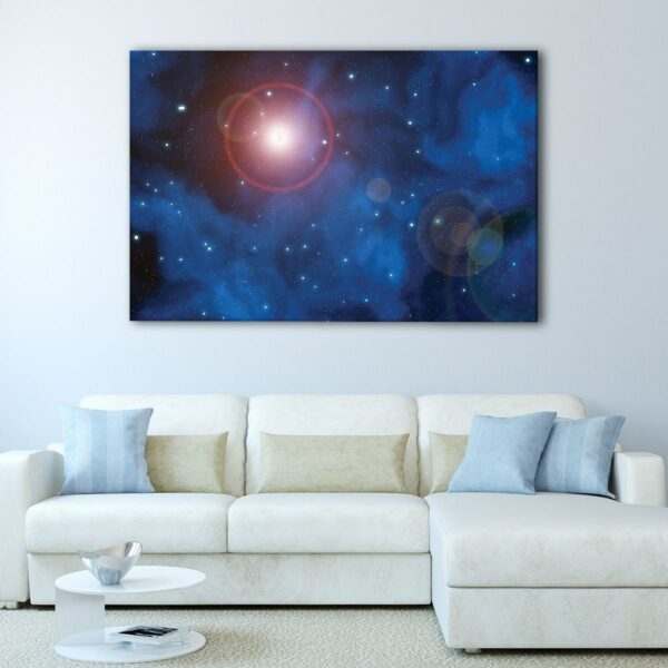 1 panels starry space canvas art