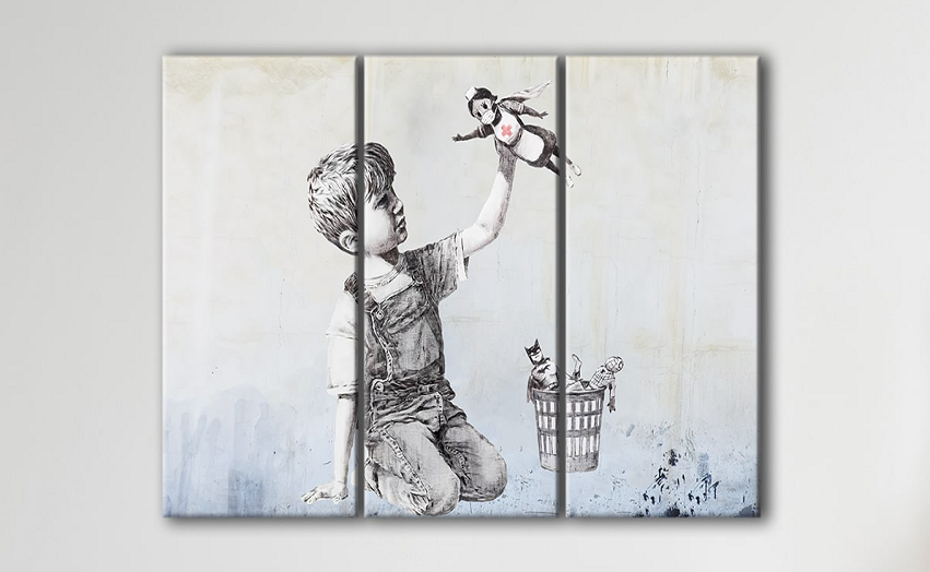 banksy nurse