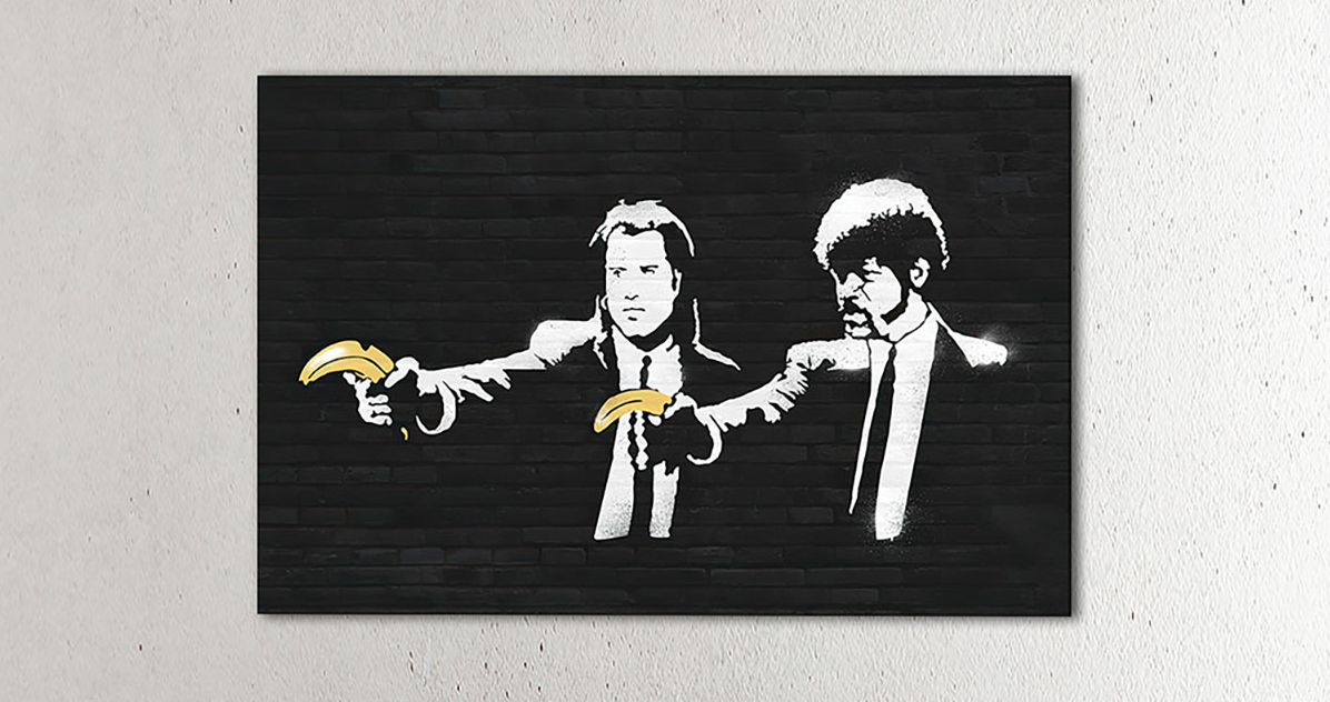 banksy pulp fiction