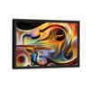 Inner Melody framed canvas black frame