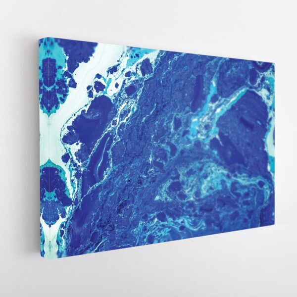 blue ocean stretched canvas