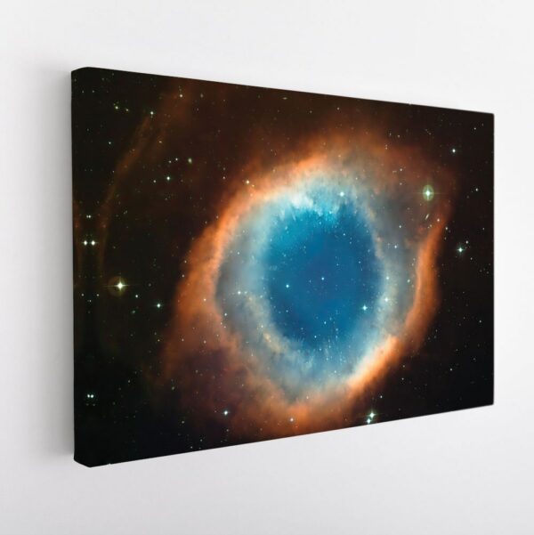 eye of universe stretched canvas