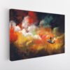 flying boat stretched canvas