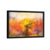 hidden tree framed canvas black frame