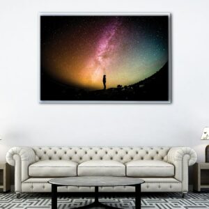 milky way floating frame canvas