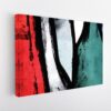 multicolor abstract stretched canvas