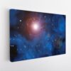 starry space stretched canvas