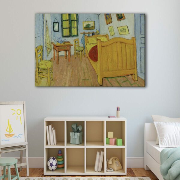 1 panels Bedroom in Arles canvas art