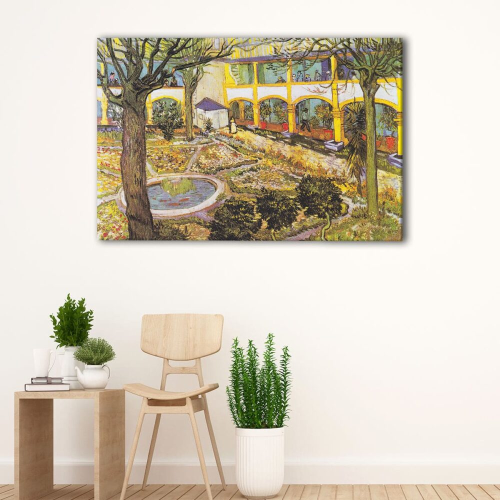 1 panels Garden of the Hospital in Arles canvas art