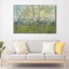 1 panels The Pink Orchard canvas art