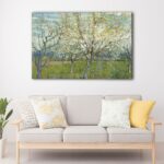 1 panels The Pink Orchard canvas art