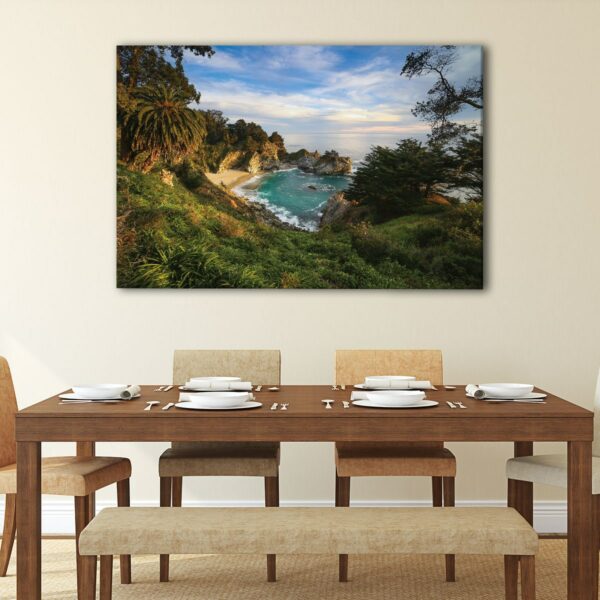 1 panels beach under the hill canvas art