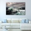 1 panels ocean storm canvas art