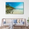 1 panels rocky beach canvas art