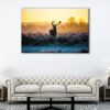 1 panels wild deer canvas art