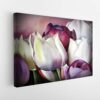 oil flowers stretched canvas