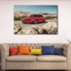 1 panels Red bmw m4 canvas art