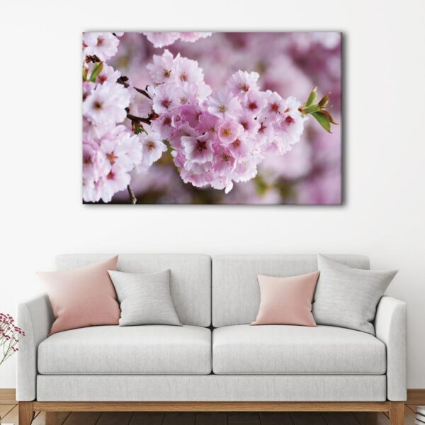 1 panels spring blossom flower canvas art