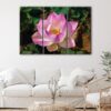 3 panels lotus flower canvas art