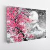 japanese cherry blossom stretched canvas