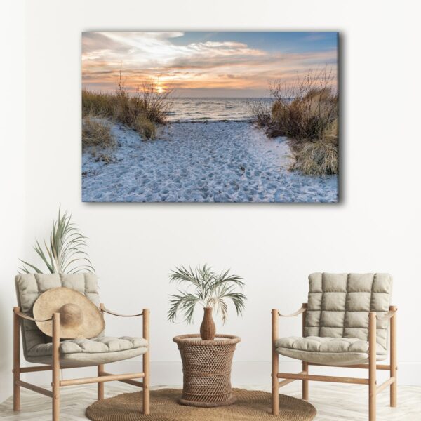 1 panels baltic sea beach canvas art