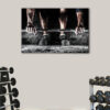 1 panels crossfit motivation canvas art