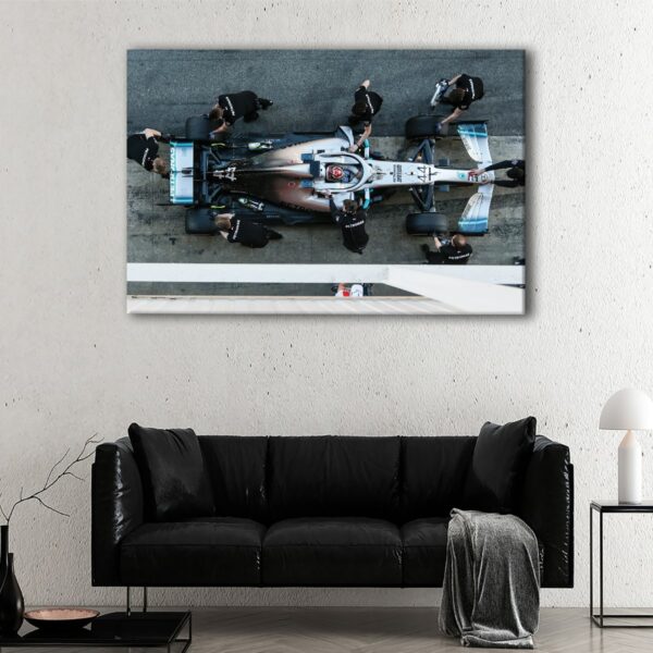 1 panels lewis hamilton F1 canvas art