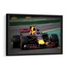 red bull racing framed canvas black frame