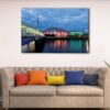 1 panels bells bridge glasgow canvas art