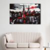 1 panels gothic prague canvas art