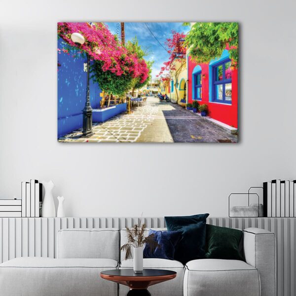 1 panels kos island greece canvas art